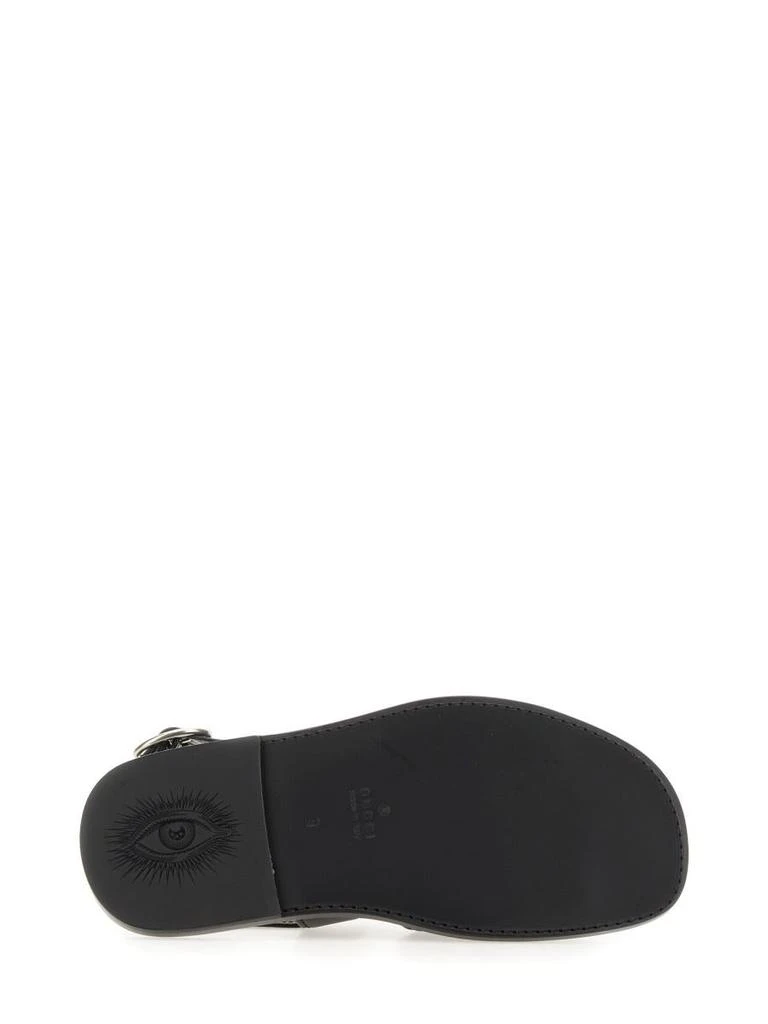 Gucci Gucci Sandal With Cross Gg 5