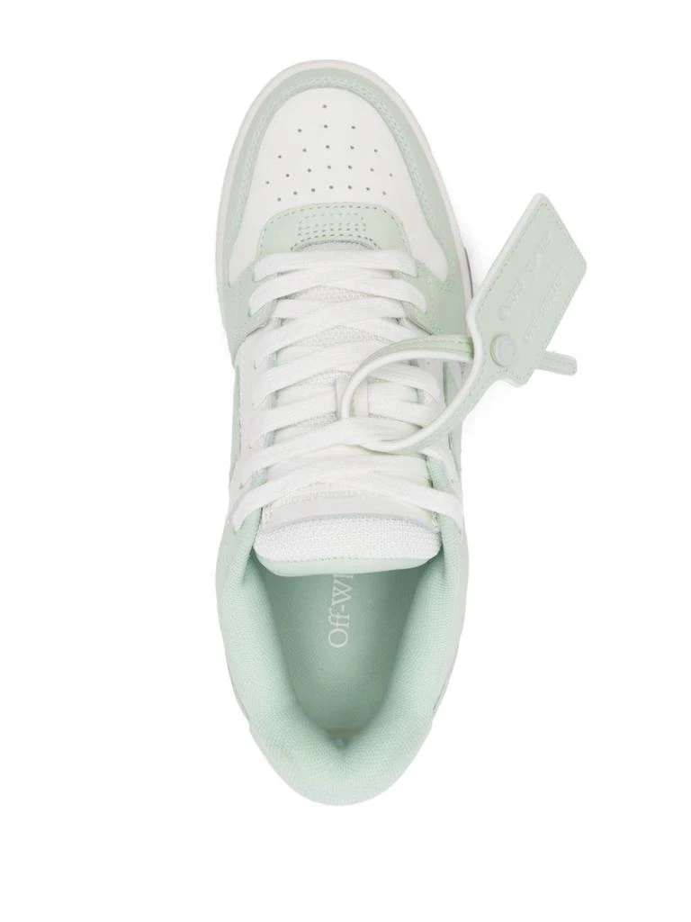 Off-White OFF-WHITE - Out Of Office Leather Sneakers 4