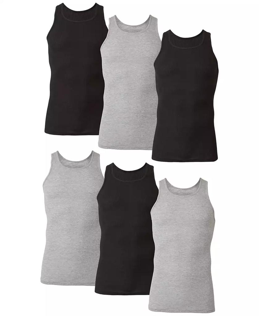 Hanes Men's 6-Pk. Ultimate® ComfortSoft® Dyed Tanks