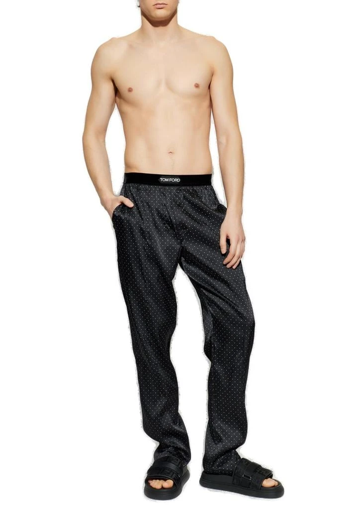 Tom Ford Tom Ford Polka Dot Printed Pajama Pants 4
