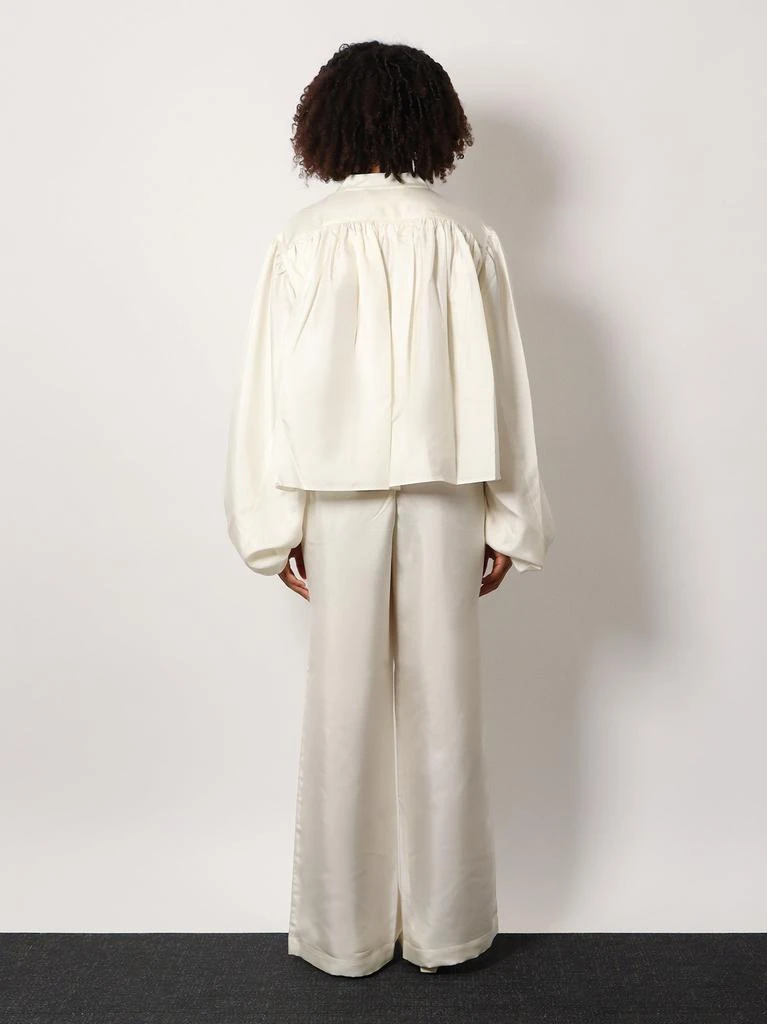 Rohe Crop silk shirt 3