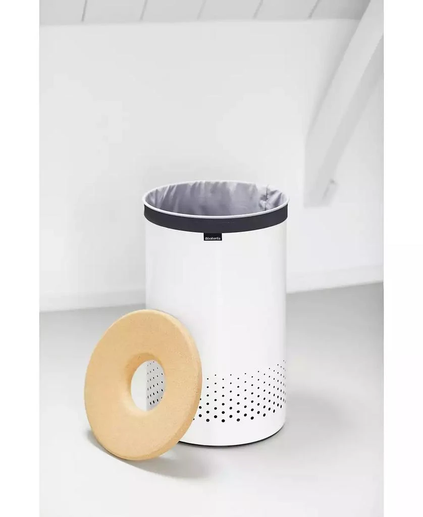 Brabantia Laundry Hamper, 16 Gallon , Cork Lid 9