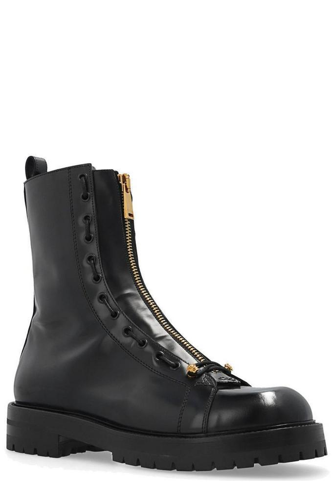 Shop Versace Zip-Up Ankle Boots on Sale at BeyondStyle – Get 38