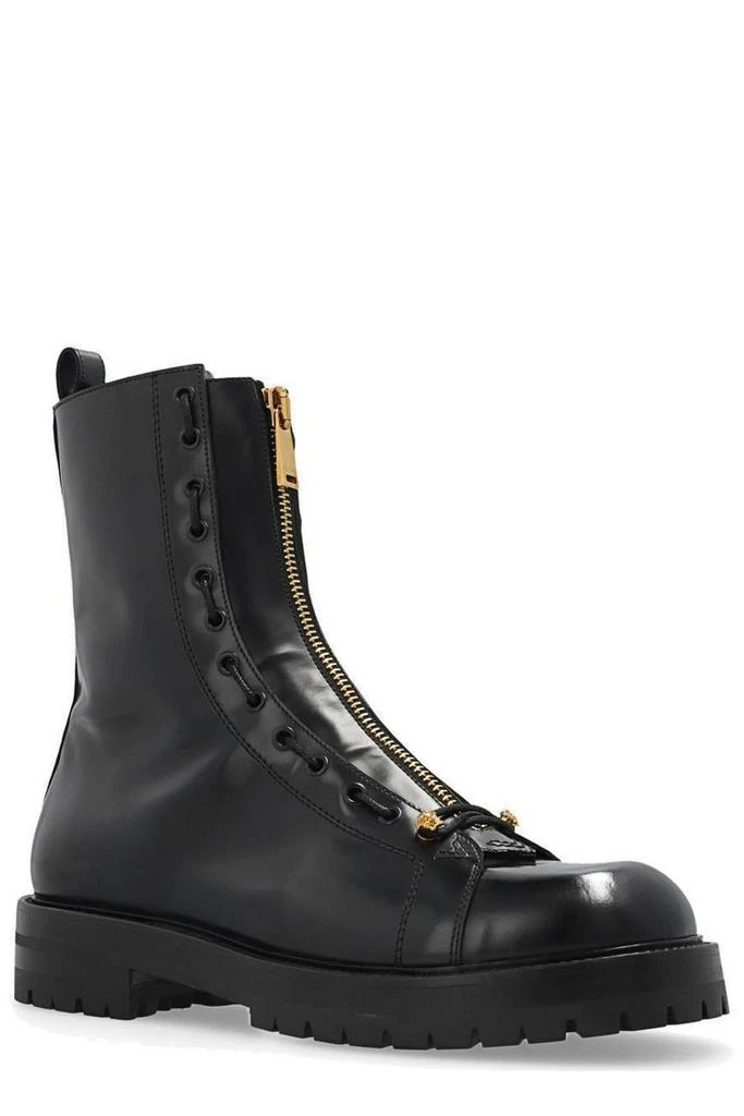 Shop Versace Zip-Up Ankle Boots on Sale at BeyondStyle – Get  display picture 3