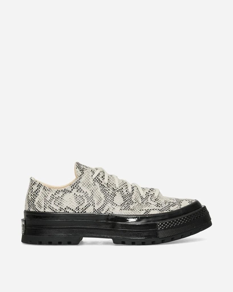Converse Chuck 70 Formal Suede Snake Print Sneakers Barely Grey 1