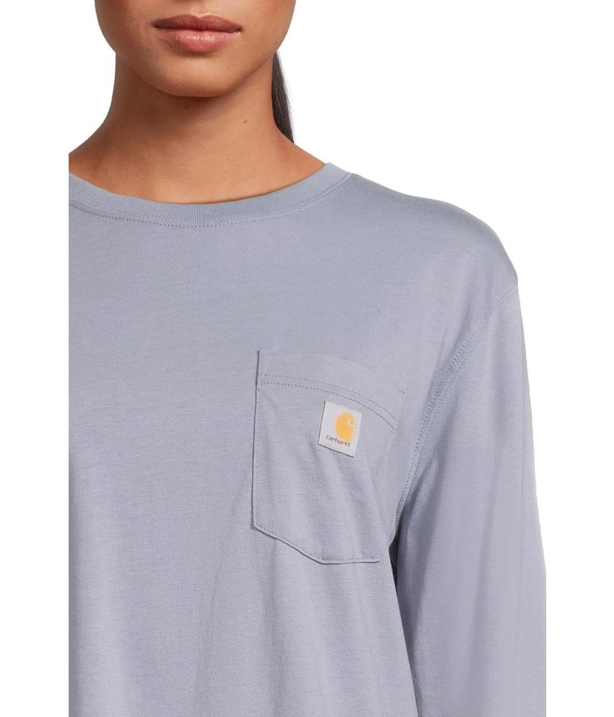 Carhartt TENCEL™ Fiber Series Loose Fit Long-Sleeve Pocket T-Shirt 4