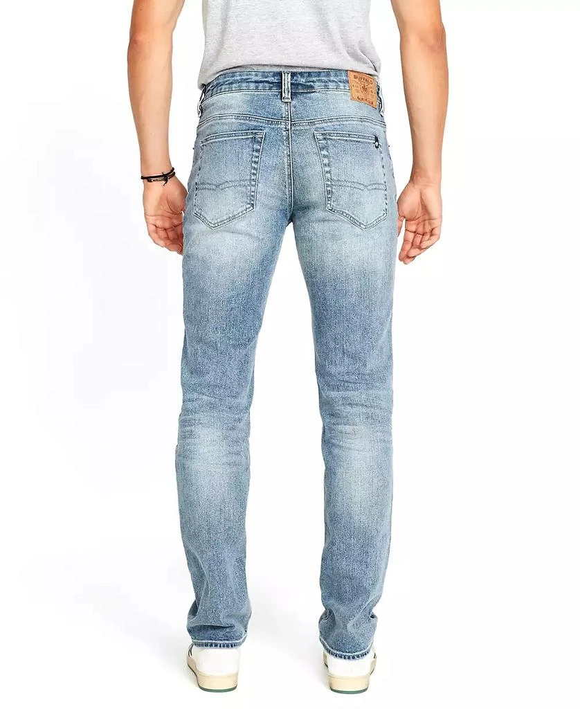 BUFFALO David Bitton Men's Straight Six Stretch Jeans 3