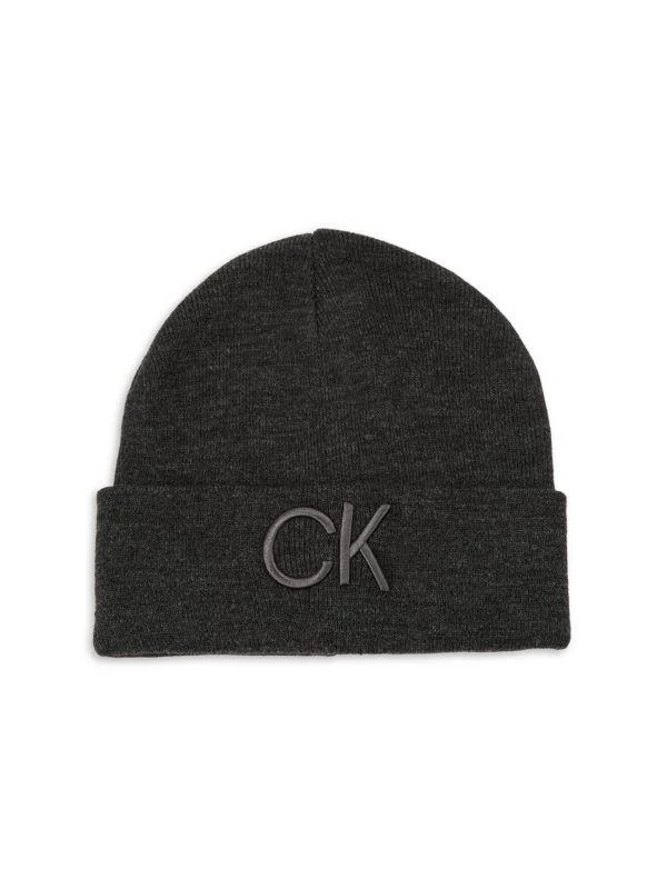 Calvin Klein Embroidered Logo Beanie 1