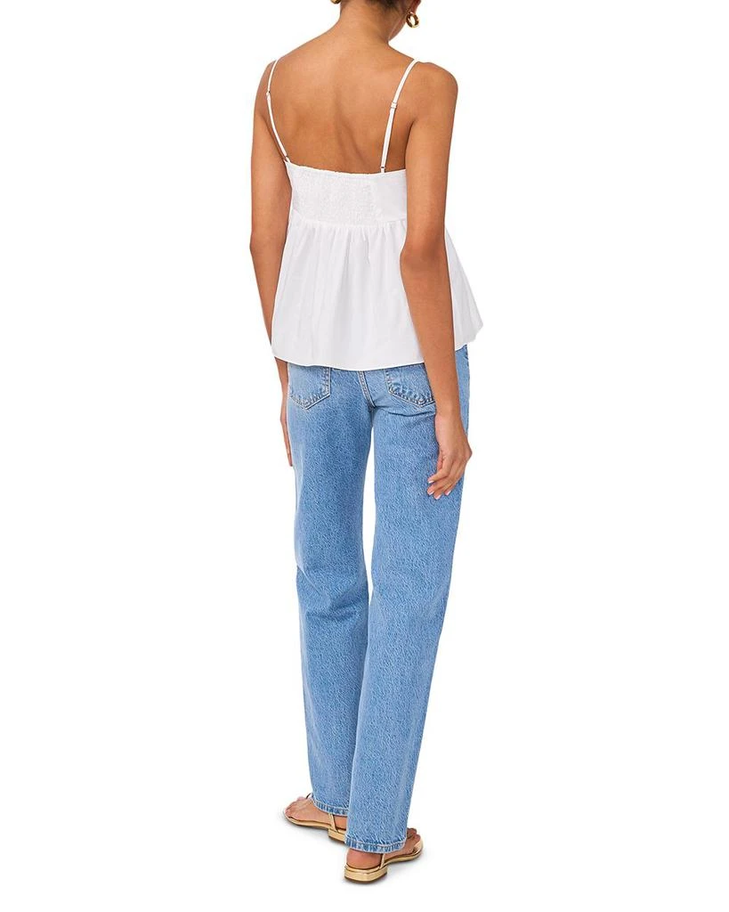 1. State Front Tie Tank Blouse 3