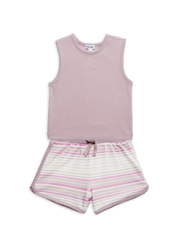 Splendid Little Girl's 2-Piece Tee & Shorts Set 1