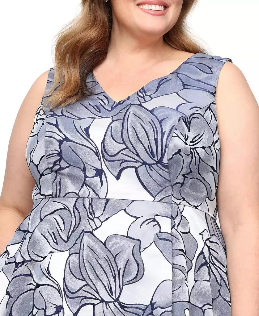 SL Fashions Plus Size High-Low Hem Ball Gown 2