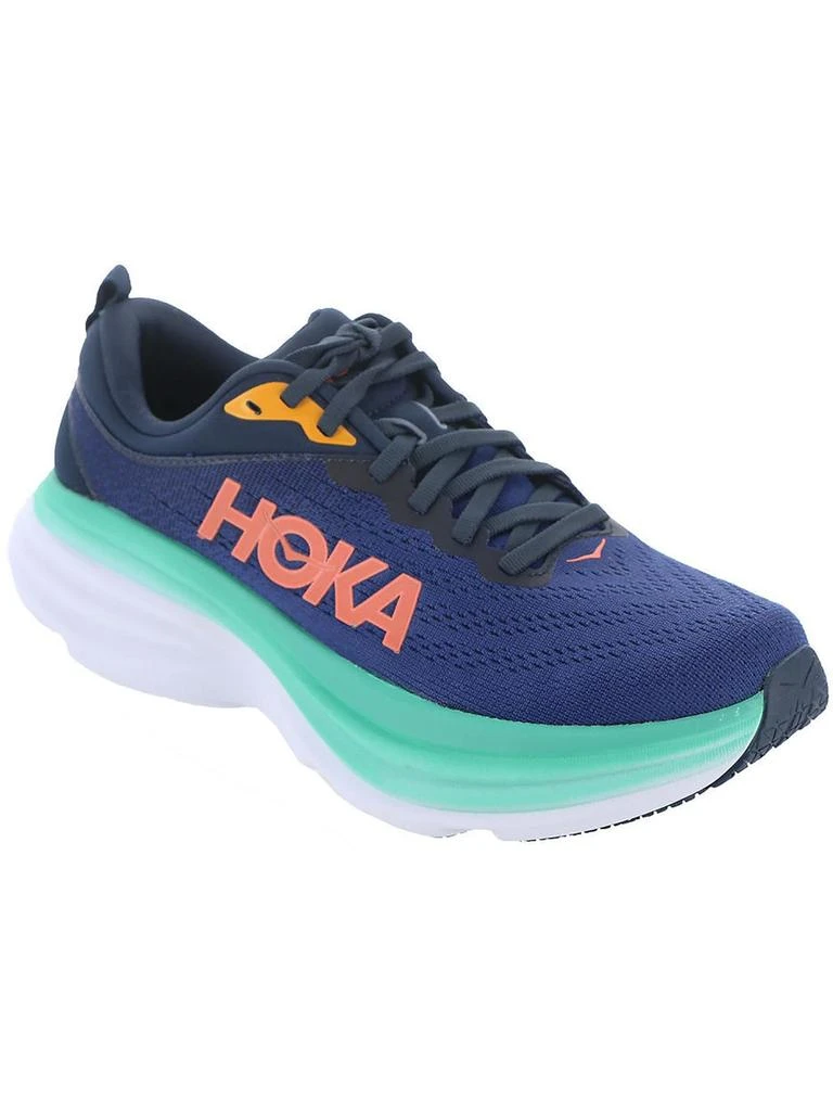Hoka One One Bondi 8 Womens Mesh Running Athletic and Training Shoes 19