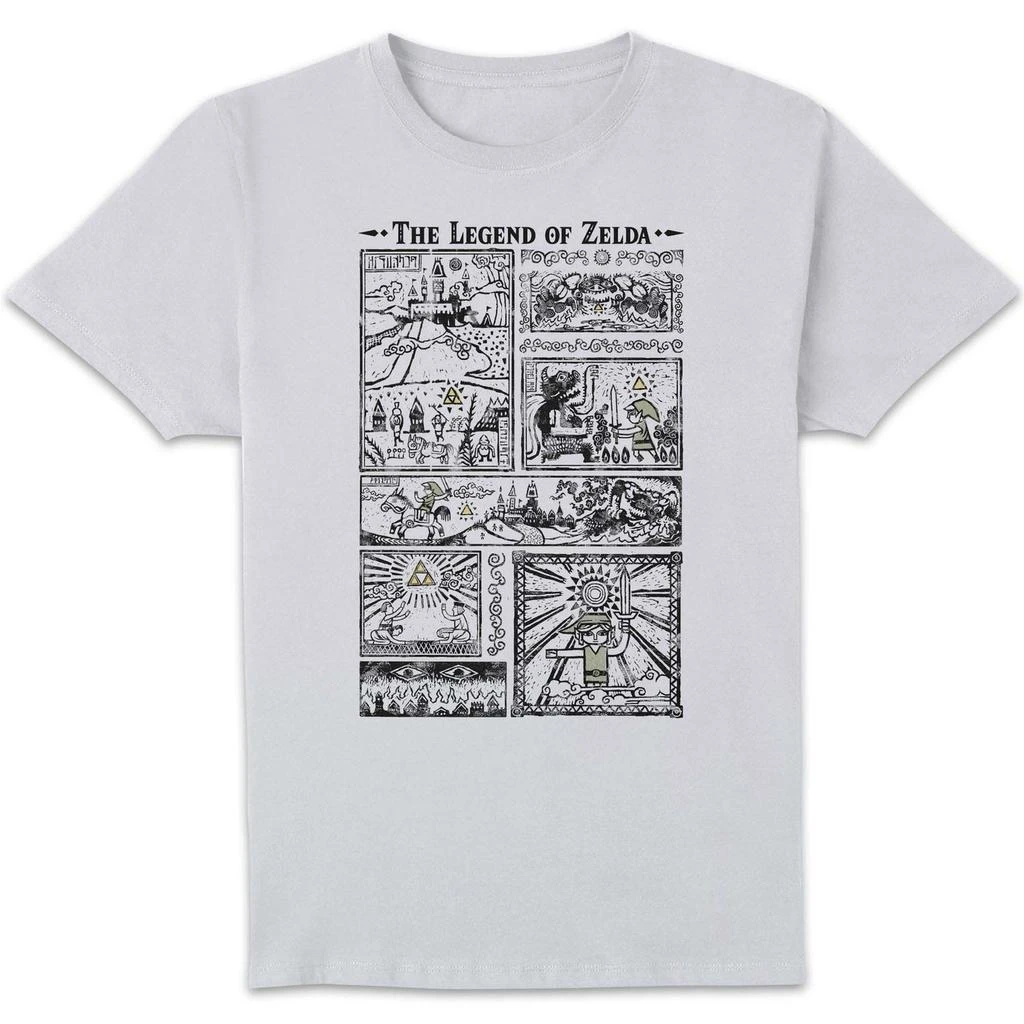 Nintendo The Legend of Zelda Drawings Unisex T-Shirt - White 1