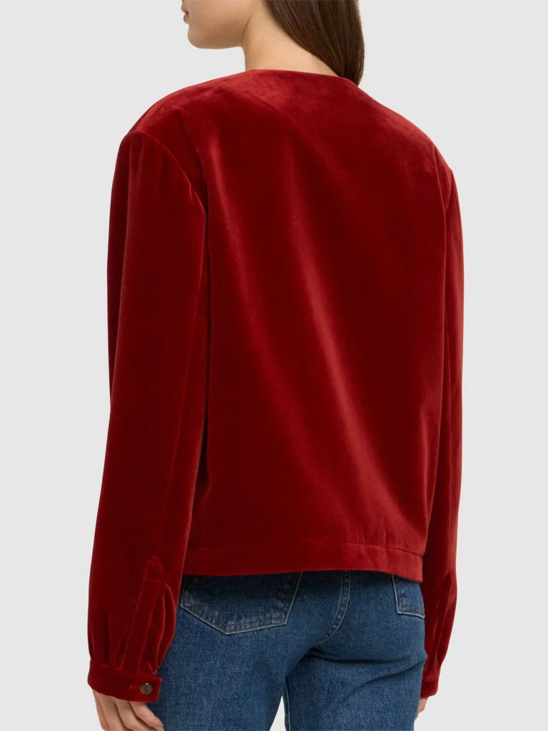 BLAZÉ MILANO Jealousy Gliss Velvet Bolero Jacket 2