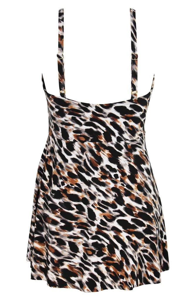 Miraclesuit Fur Realz Adora Skirted One-Piece Swimsuit 4