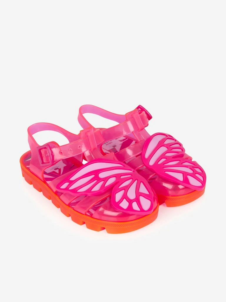 Sophia Webster Girls PVC Butterfly Jelly Sandals 1