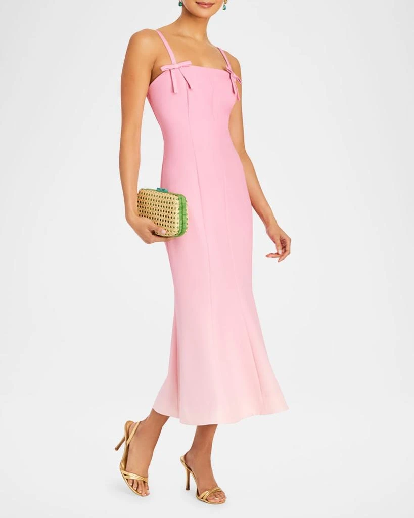 Mestiza New York Calista Square-Neck Ombre Mermaid Midi Dress 4