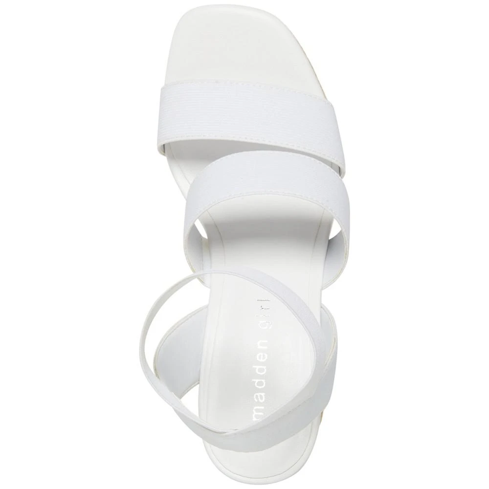 Madden Girl Maranda Stretch Ankle-Strap Platform Wedge Sandals 4