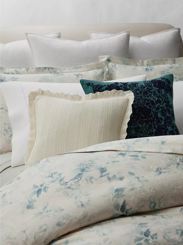 Ralph Lauren Estelle Pointelle Throw Pillow 4