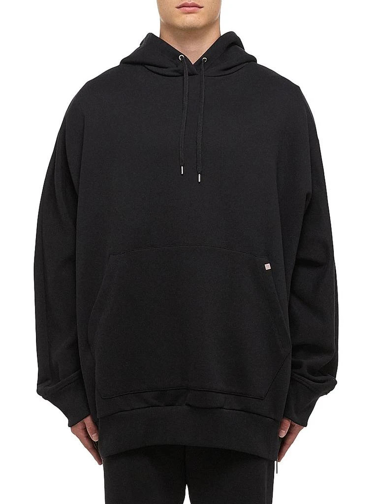 Helmut Lang Mega Logo Zip-Accented Oversized Hoodie 3