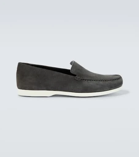 Manolo Blahnik Monaco suede loafers 1