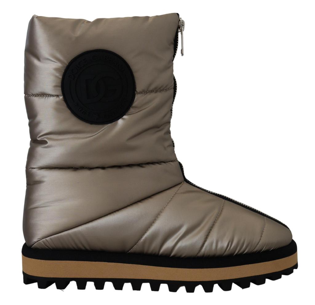 Dolce & Gabbana Dolce & Gabbana  Platino Mid Calf Designer Men's Boots