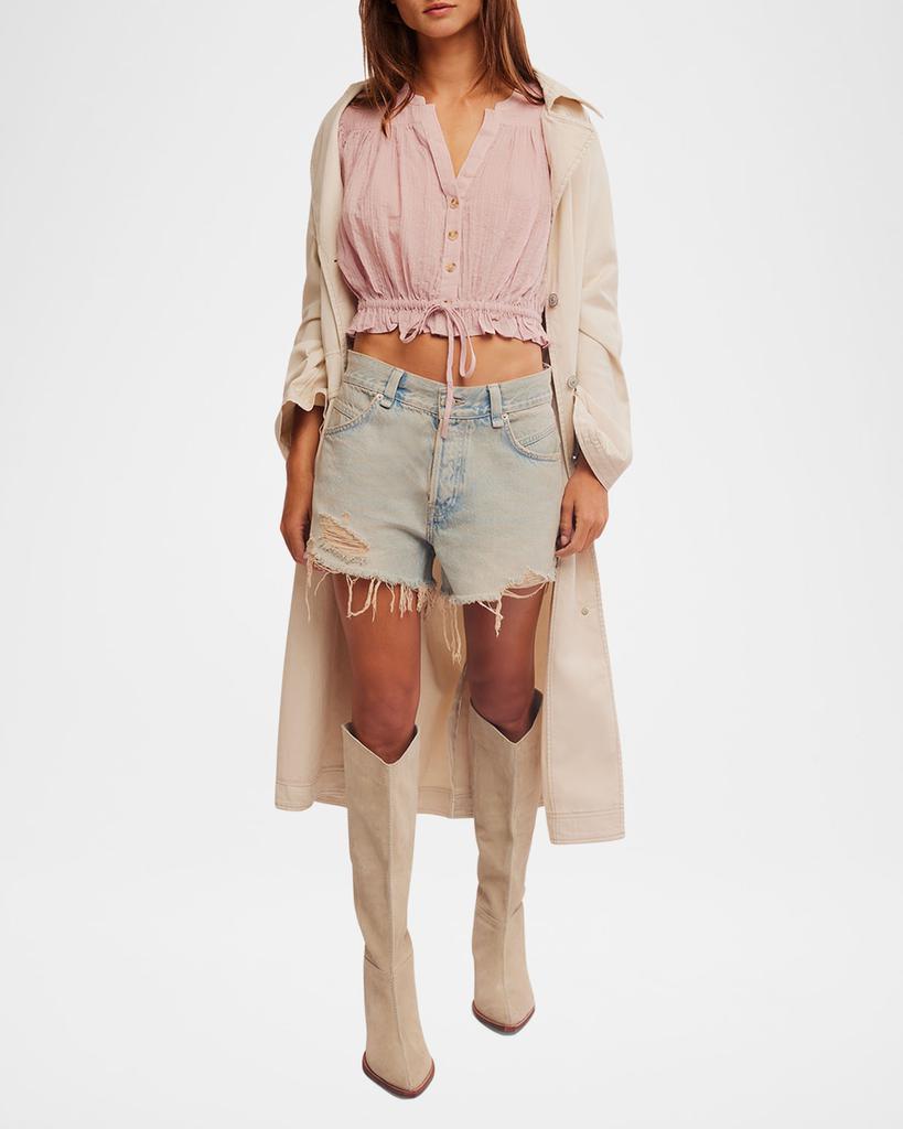 Free People Little Cloud Blouse