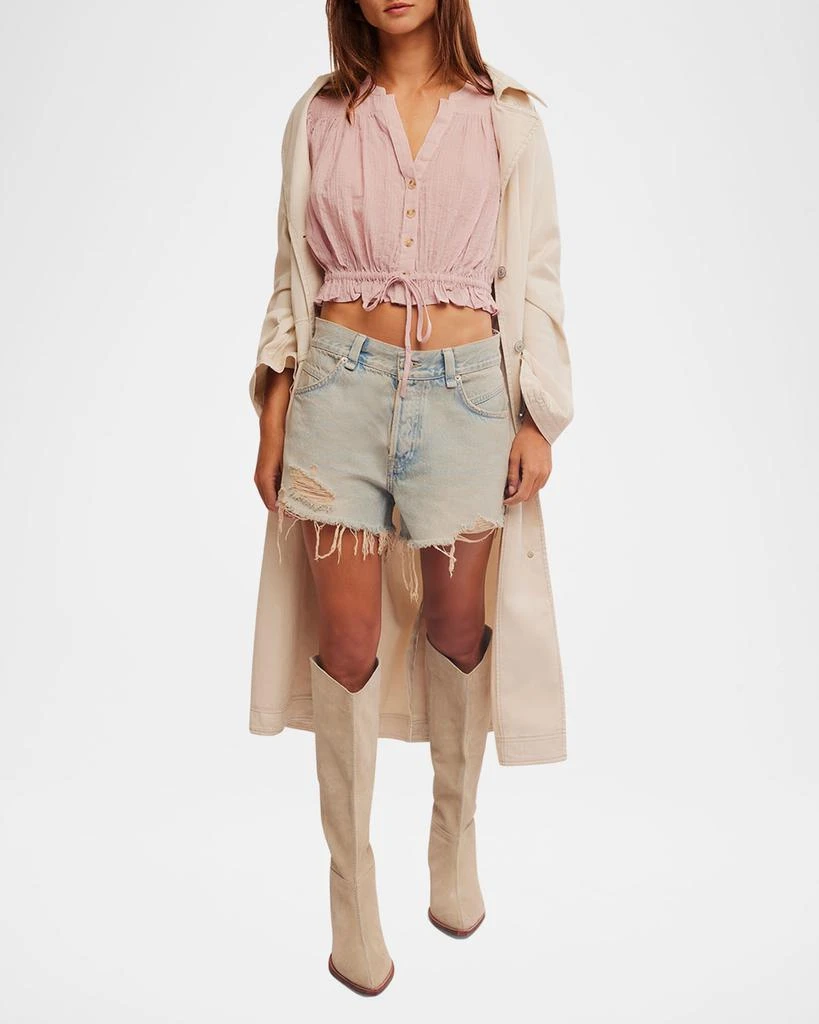 Free People Little Cloud Blouse 1