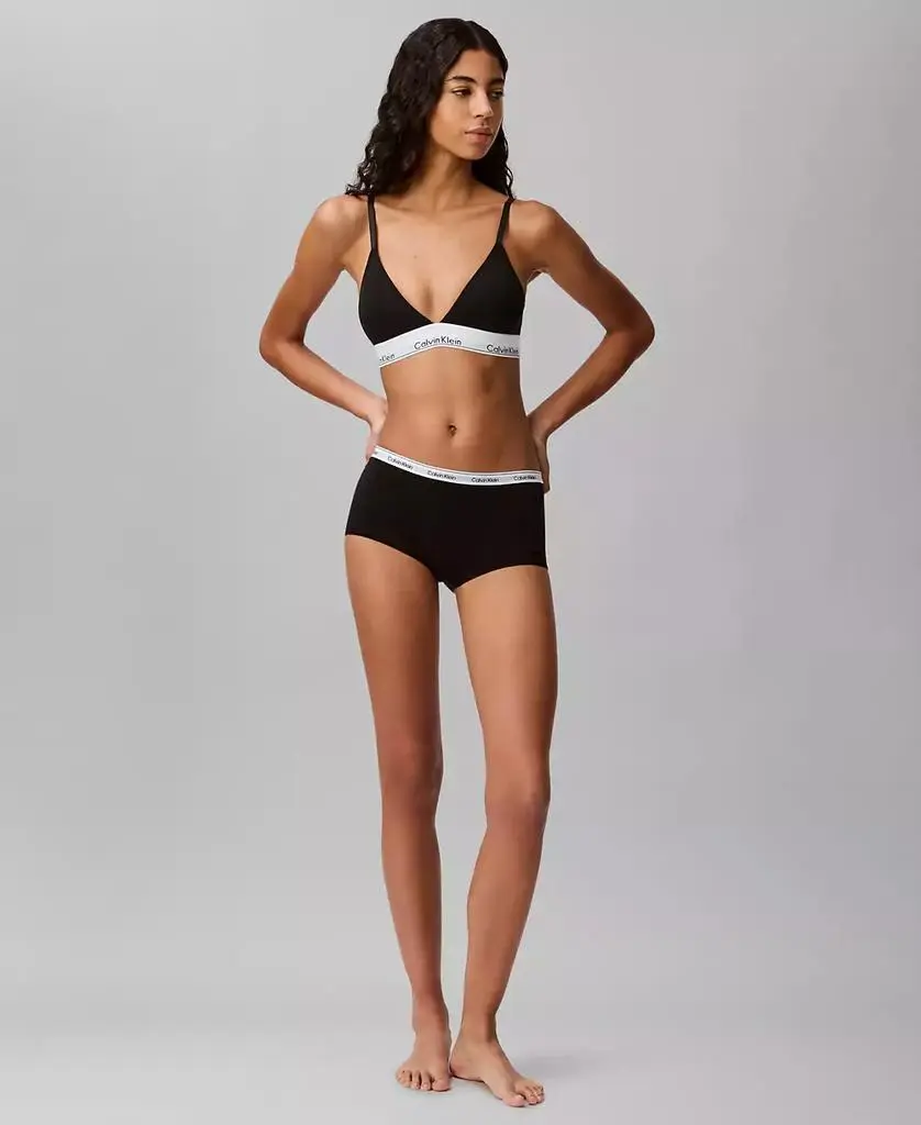 Calvin Klein Women's Modern Cotton Lightly Lined Triangle Bralette- QF5650 3