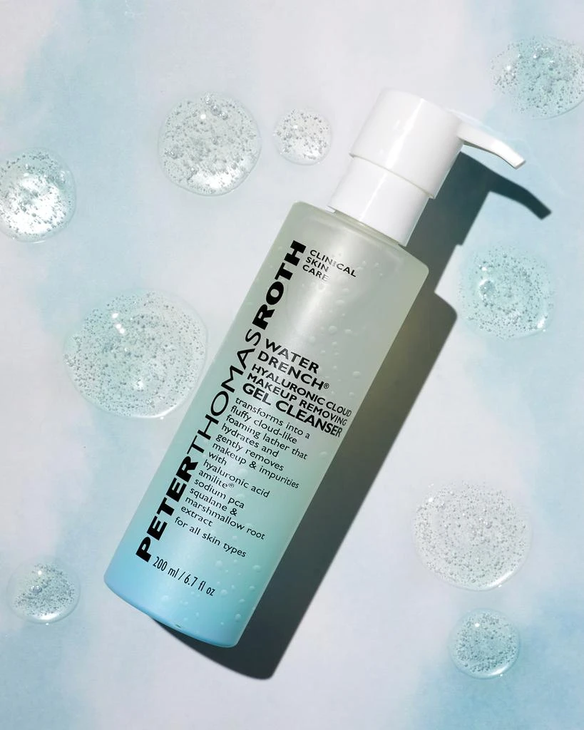 Peter Thomas Roth Water Drench Hyaluronic Cloud Makeup Removing Gel Cleanser, 6.7 oz. 3