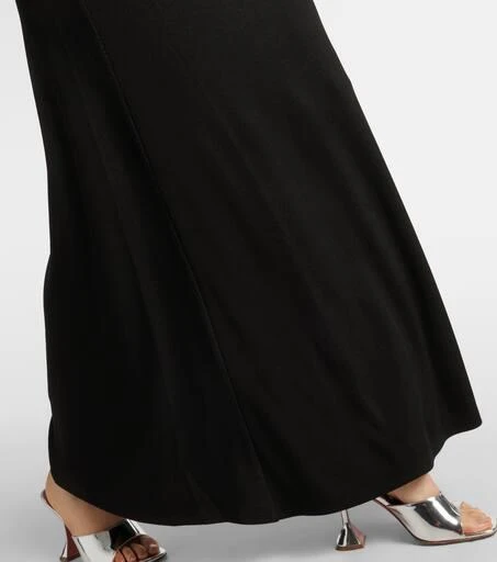 Christopher Esber Moodstone ruched maxi skirt 5