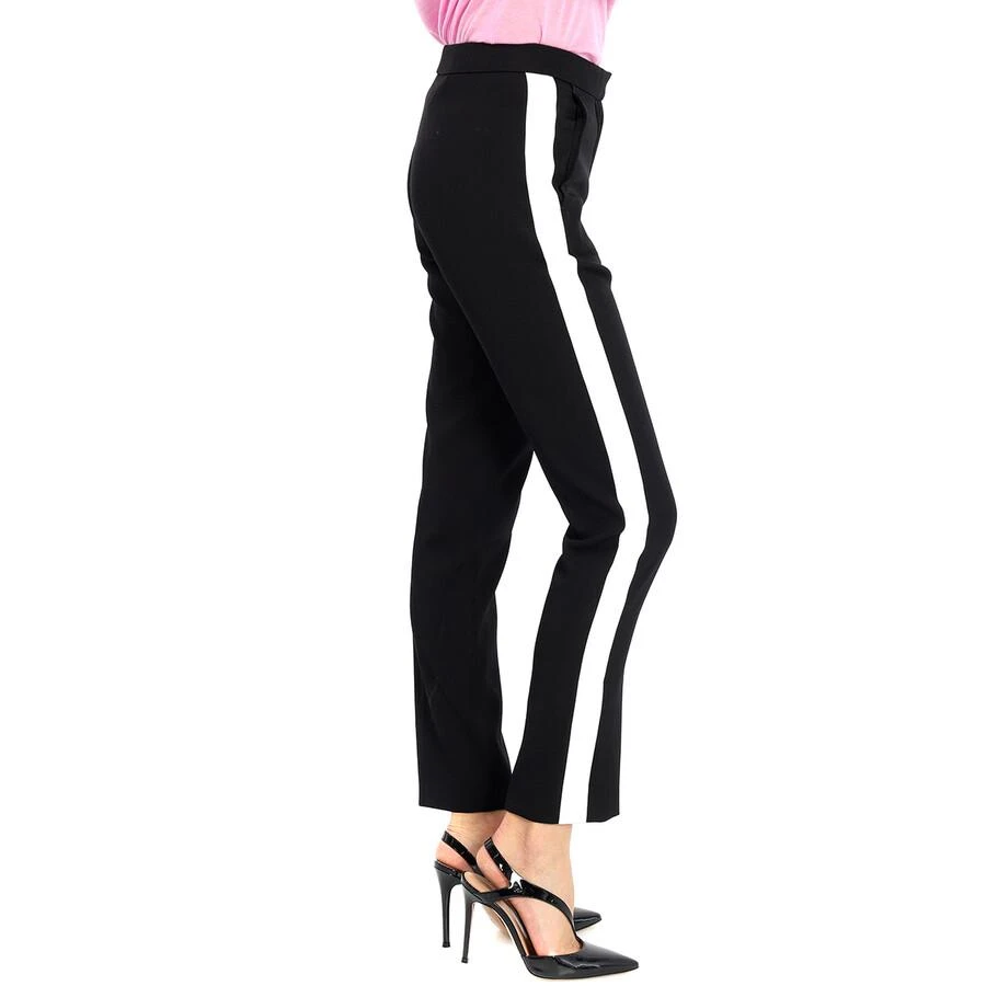 Burberry Burberry Hanover Silk Stripe Wool Straight Fit Tailored Trousers, Brand Size 4 (US Size 2) 2