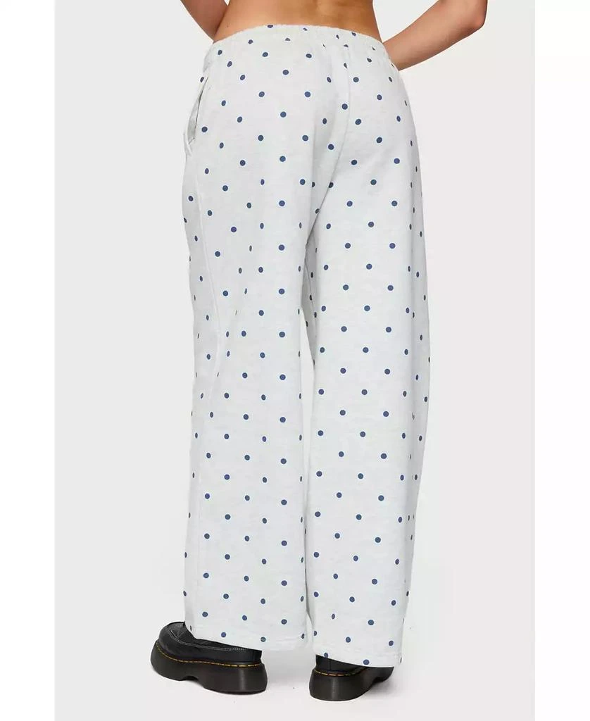 Edikted Women's Ny Babe Polka Dot Sweatpants 2