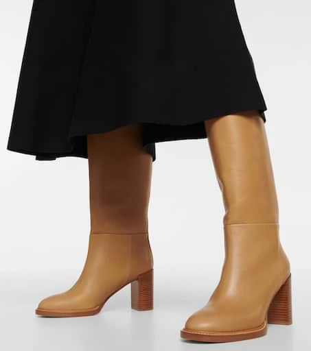 Gabriela Hearst Bocca leather knee-high boots 4