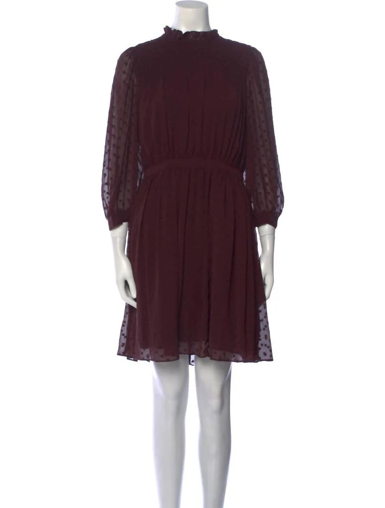 rebecca taylor drop waist dress Rebecca Taylor Blue and White Size L Dress – Swap Boutique main image 1