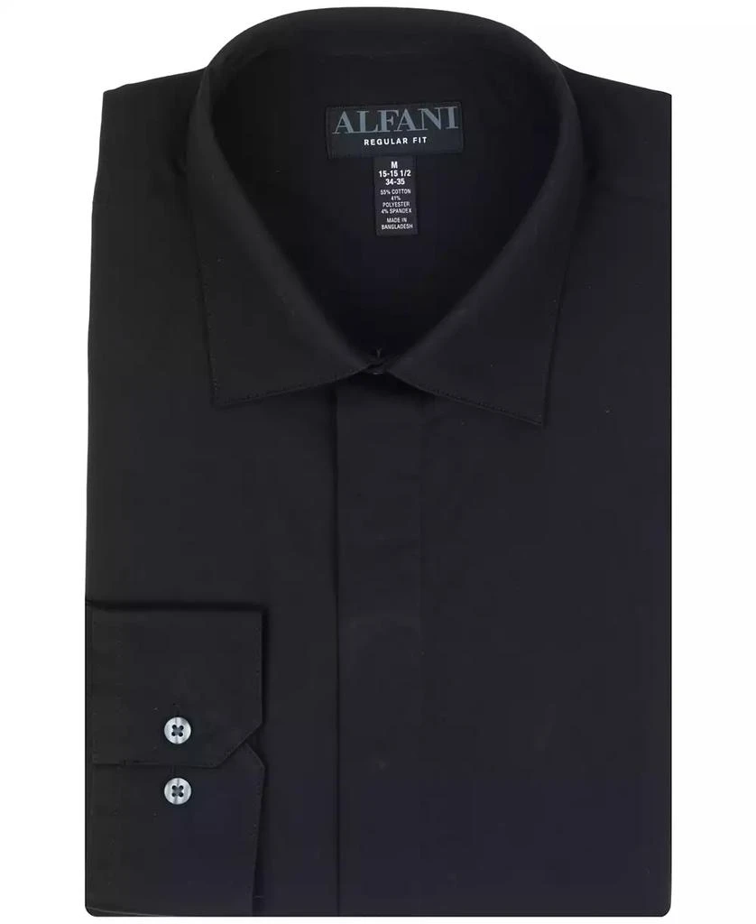 Alfani Men's Formal Solid Regular Fit Dress Shirt, Macy's Exclusive - Shirts  - Free Shipping - BeyondStyle