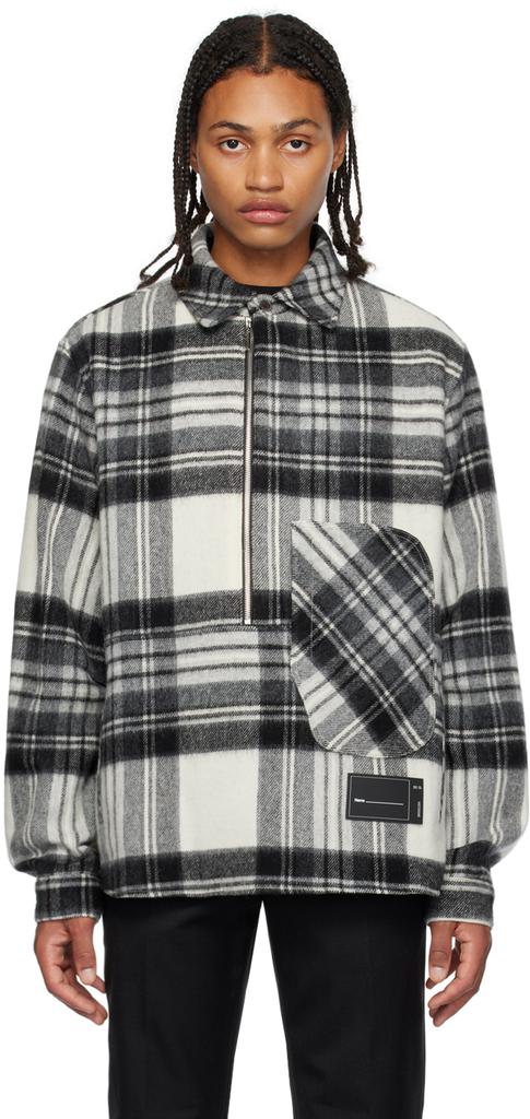 We11done Gray Check Shirt