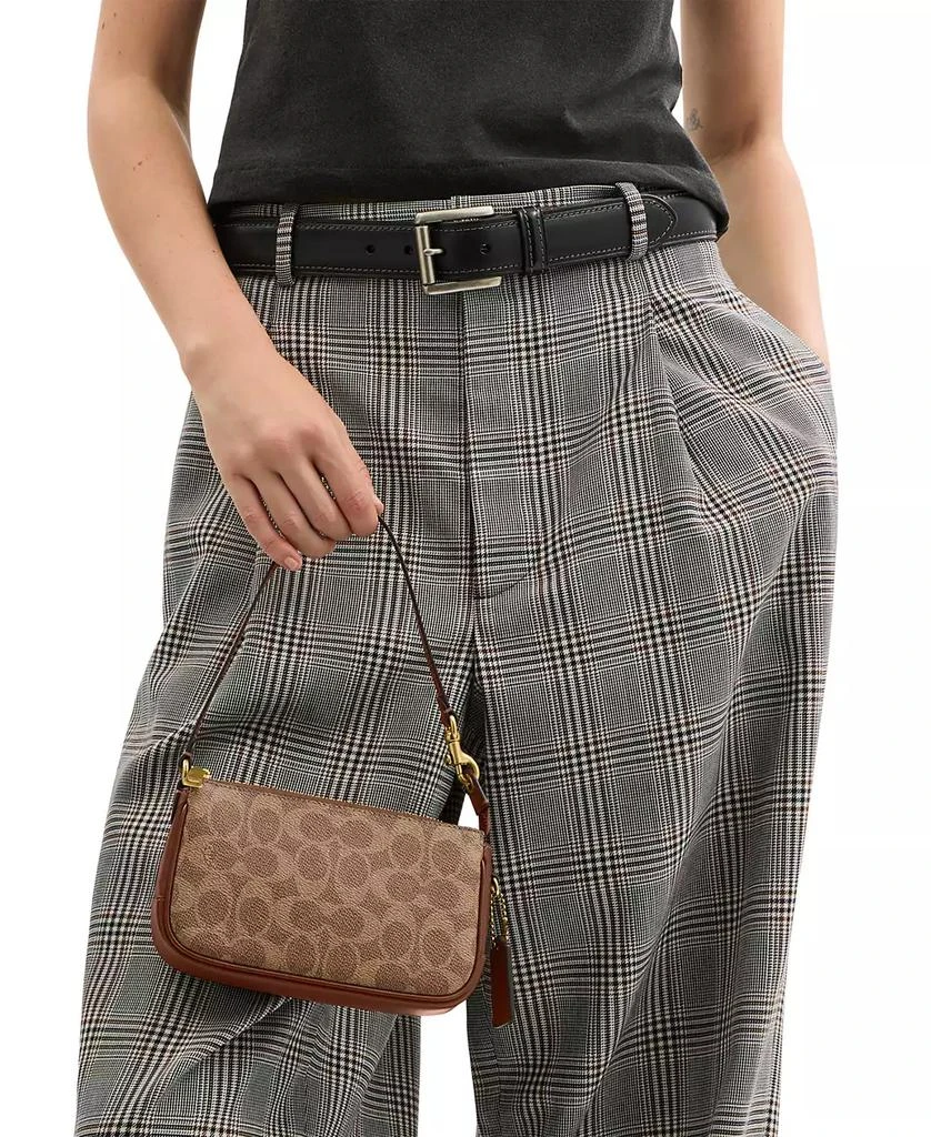 Coach Plaza Mini Signature Canvas Shoulder Bag 18 2