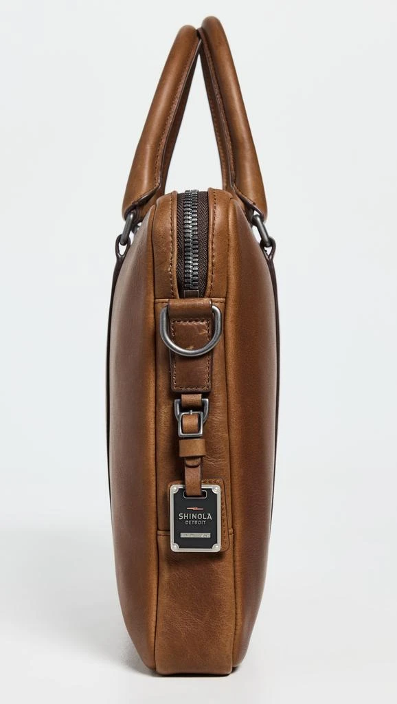 Shinola Navigator Leather Briefcase 4