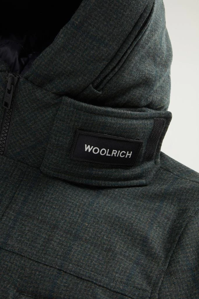 Woolrich Arctic Parka in Recycled Italian Wool-Blend Fabric - Men - Green 8