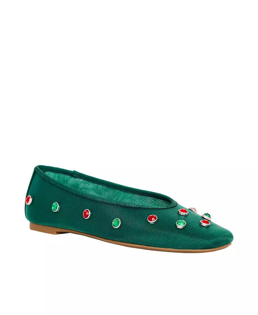 Katy Perry Women's Evie High Crystal Ballet Flats