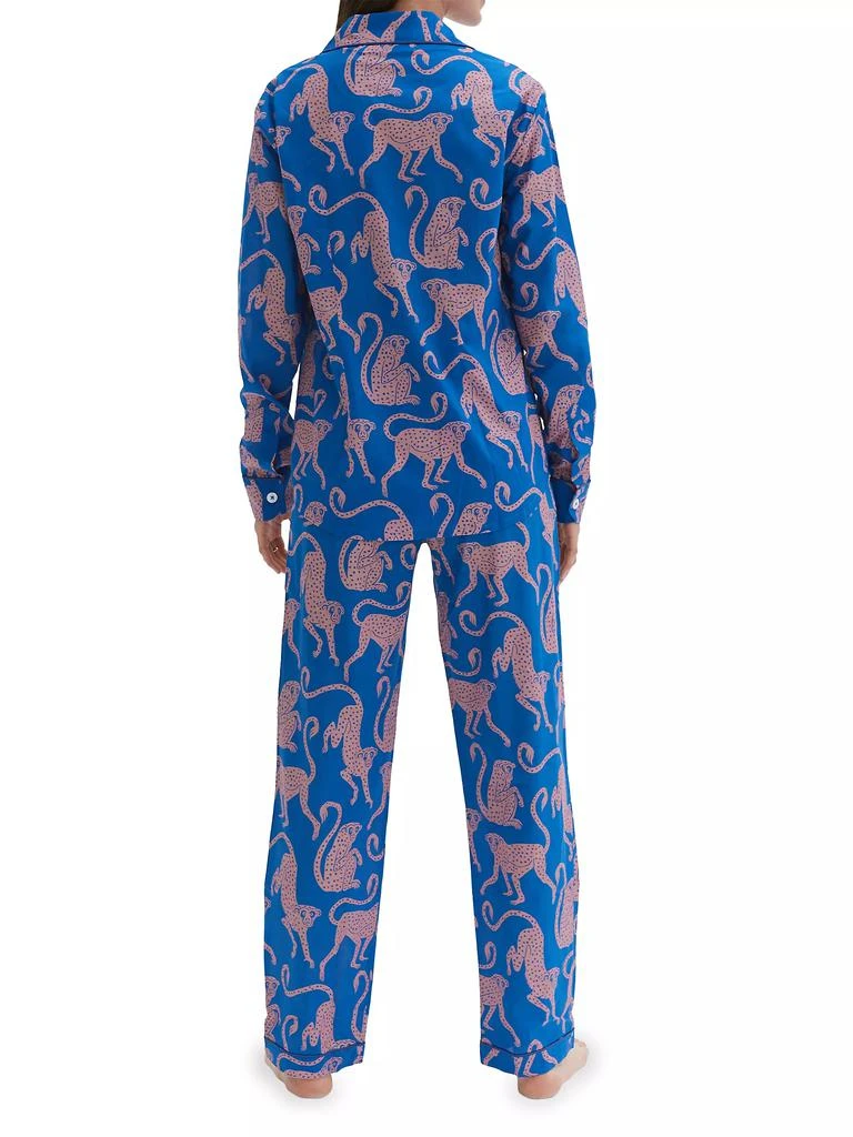 Desmond & Dempsey Chango Print Pajama Set 4