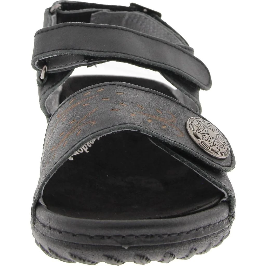 Barefoot Freedom Womens Strappy Leather Strappy Sandals 4