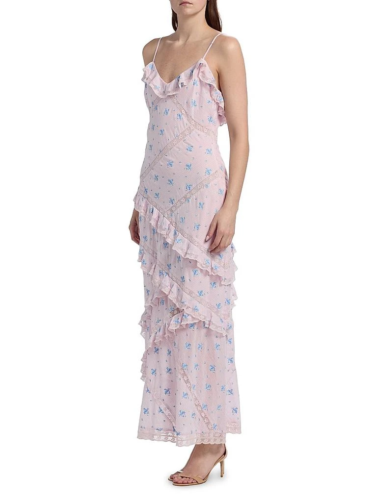 LOVESHACKFANCY Nocelle Cotton Maxi Dress 4