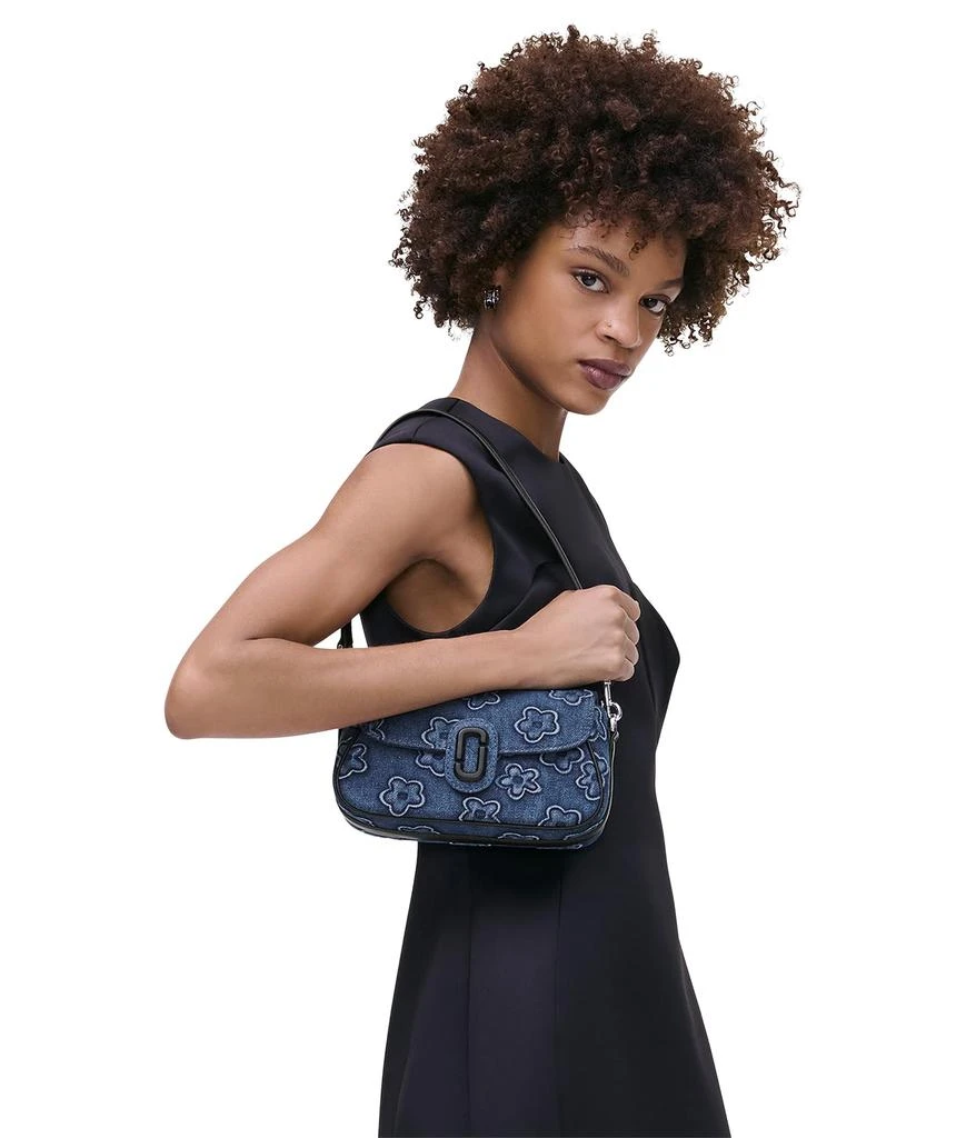 Marc Jacobs The Puffy Daisy Denim Clover Shoulder Bag 6