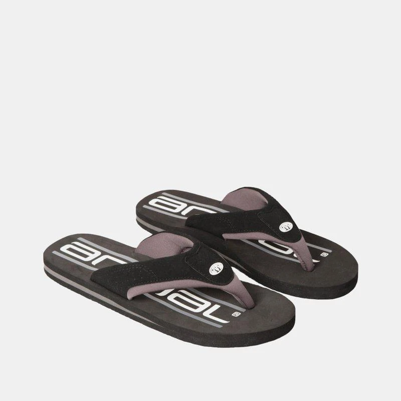 Animal Mens Jekyl Recycled Flip Flops Black Reflect 1