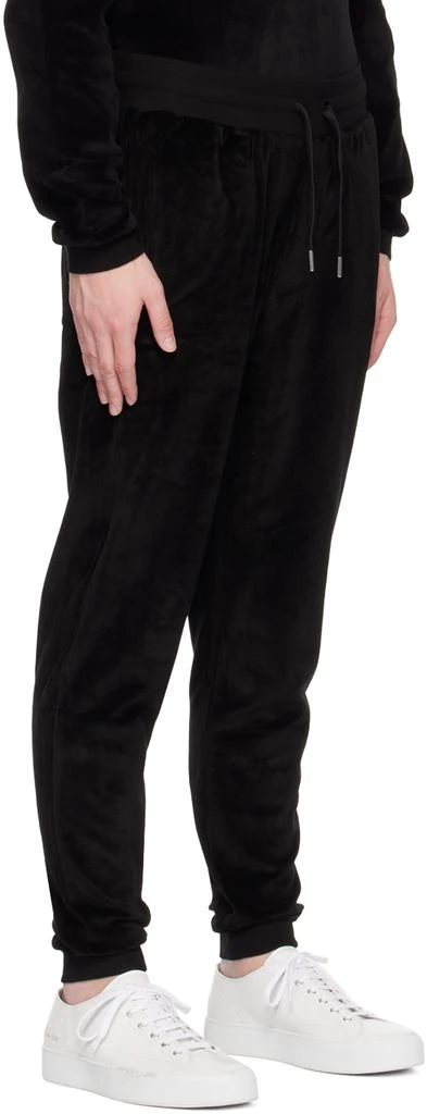 BOSS Black Embroidered Track Pants 2