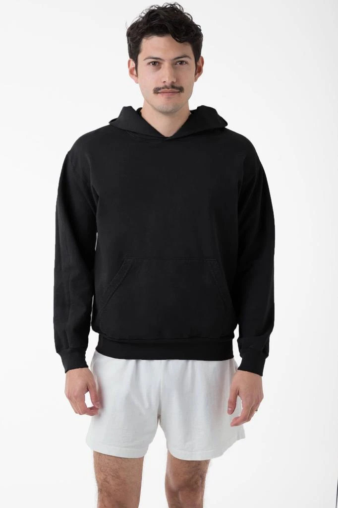 Los Angeles Apparel MWT09GD - Long Sleeve Garment Dye French Terry Pullover Hoodie 24