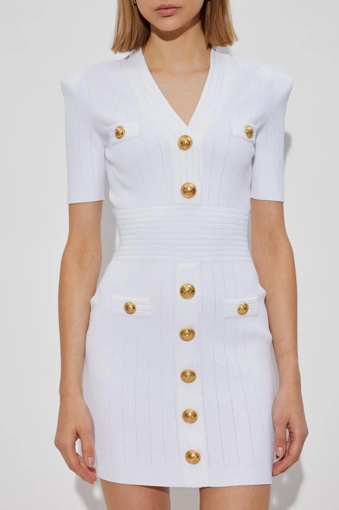 Balmain Dress with decorative buttons 3