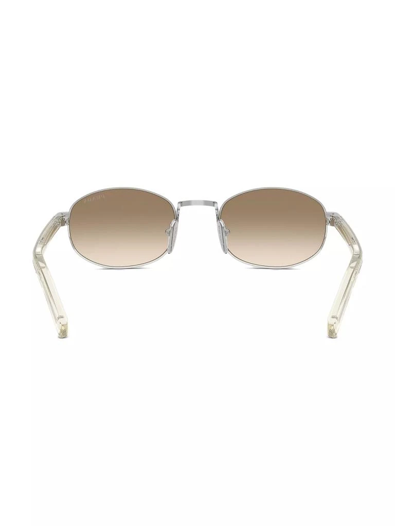 Prada 49MM Oval Sunglasses 4